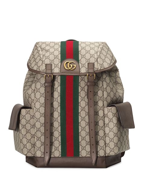 gucci denim backpack